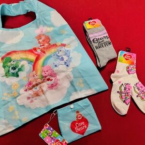 Care Bears Tote and Socks Set